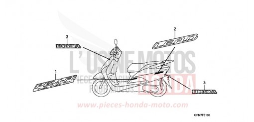 MARQUE/RAYURE NHX110WH8 de 2008
